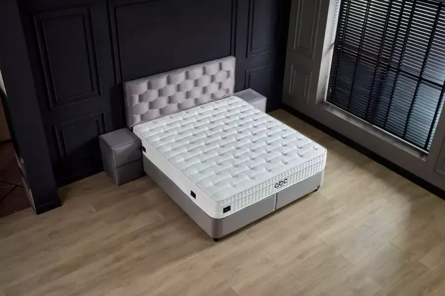 Droomidee Boxspring Palermo 160x200 Grijs