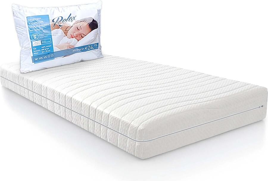 Droommatras Pocketveringmatras Pocket 320 voordeelset 1 matras + 1 kussen 70x200