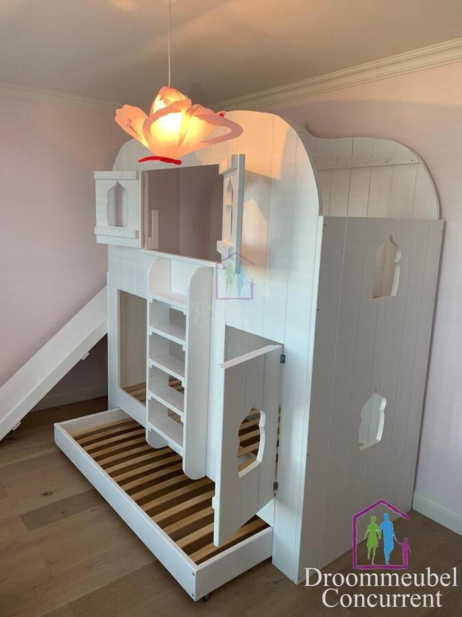 Droommeubel Concurrent Boomhut bed Aladdin Kinderbed met glijbaan Stapelbed Bedhuis Oosterse stijl