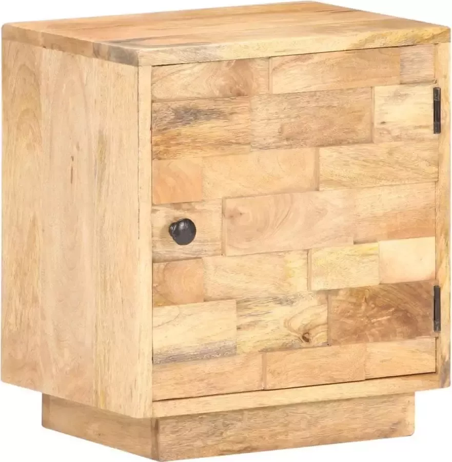 VidaXL Nachtkastje 40x30x45 cm massief mangohout