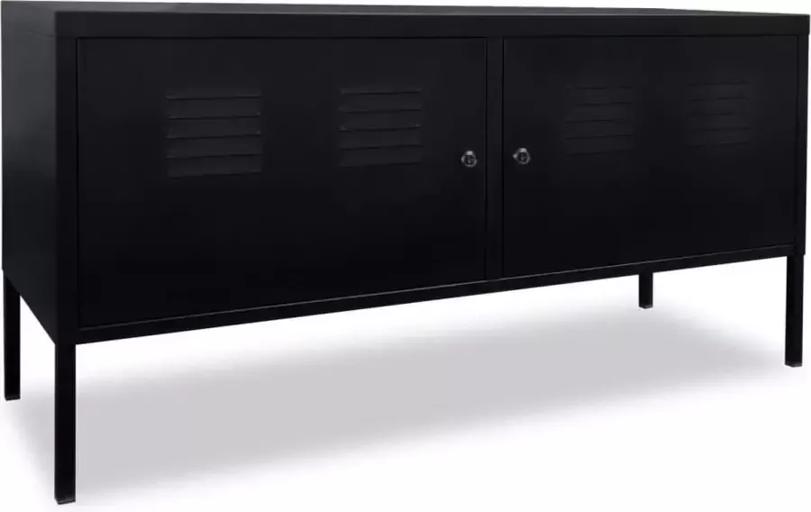 vidaXL Tv meubel 118x40x60 cm zwart
