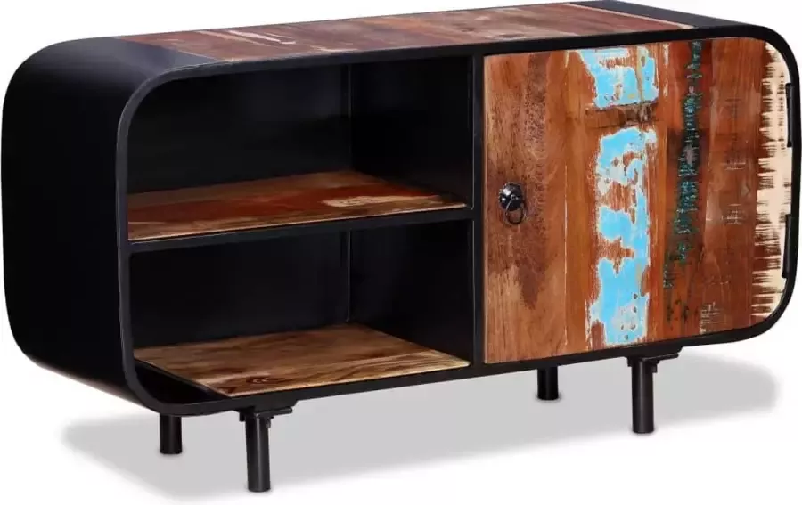 VidaXL Tv meubel 90x30x48 cm gerecycled hout