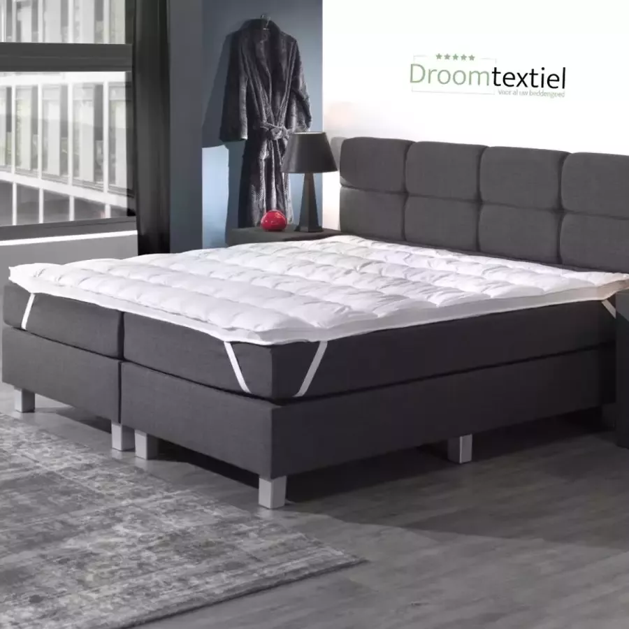 Droomtextiel 3d Air Luxe Hotel Memory Foam Topmatras Topdekmatras Topper Matras Matrastopper 180 x 200 cm