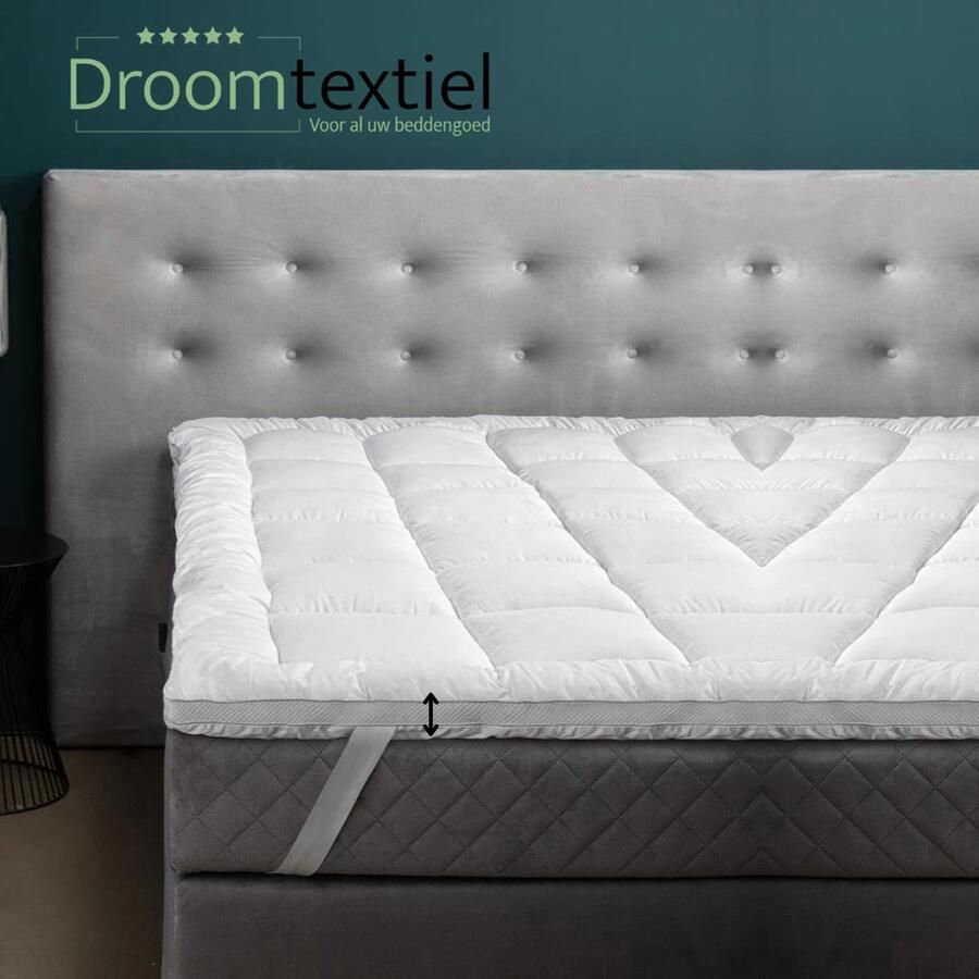 Droomtextiel 3D Air Basic Topmatras Topdekmatras Topper Matras Matrastopper 90 x 200 cm Eenpersoons