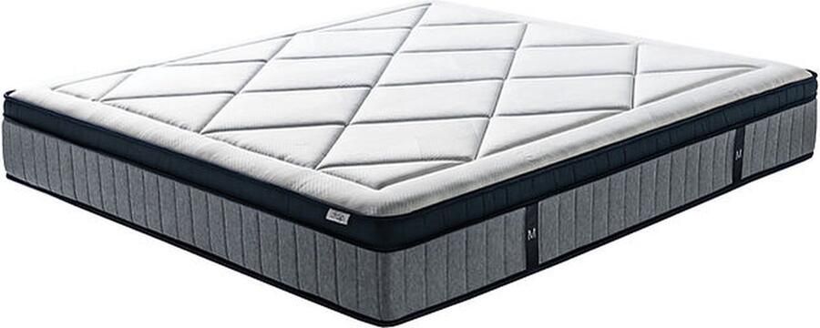Drop Matras Elysia Meduim 30 cm dik 180x200 cm 5 zone pocket met schuimrand en toplaag 7 cm HR schuim + extra toplaag 1 cm traagschuim met antibacteriële hoes