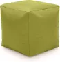 Drop & Sit Drop& Sit Poef Nylon – Spring Green – 40 x 40 x 40 cm Vierkant - Thumbnail 1