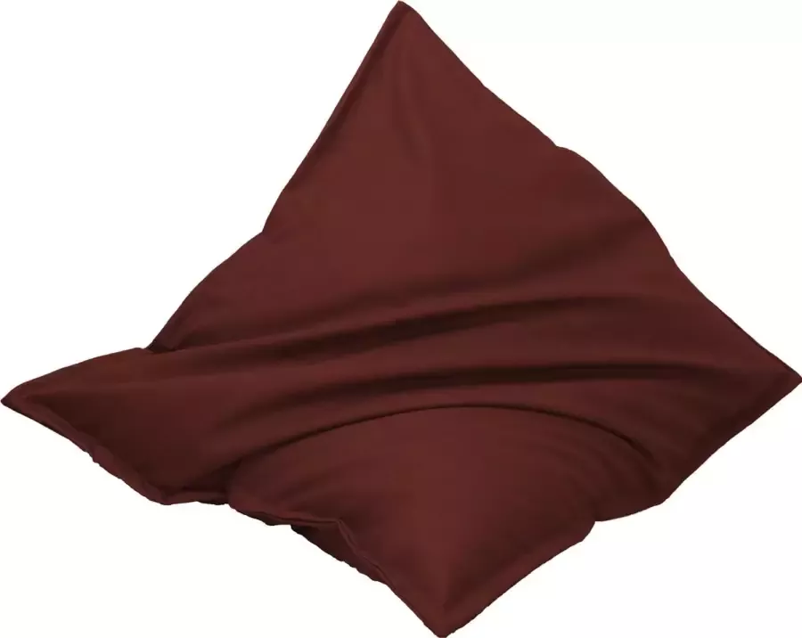 Drop & Sit Leather look zitzak 100 x 150 cm Bordeaux