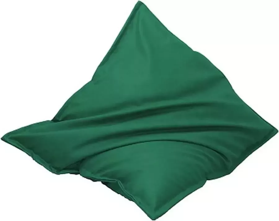 Drop & Sit Leatherlook Zitzak Groen 100 x 150 cm Voor binnen en buiten