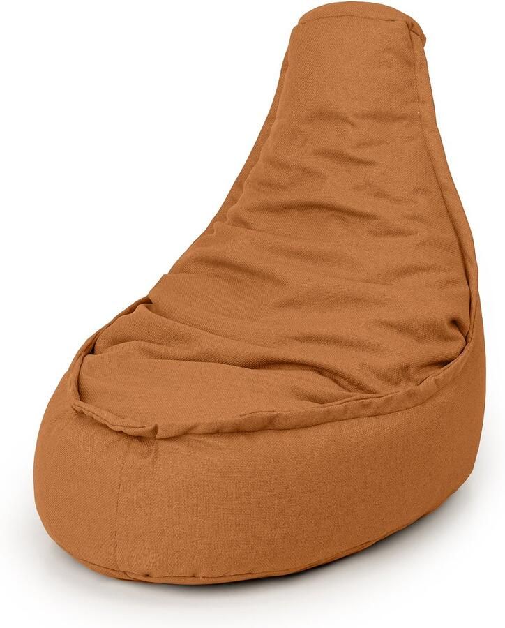 Drop & Sit STOEL JR PET ORANGE 100 l GERECYCLEDE PETFLESSEN 90% MILIEUVRIENDELIJK