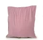 Drop & Sit Zitzak Ribstof Rose 115 x 150 cm Voor Binnen - Thumbnail 1