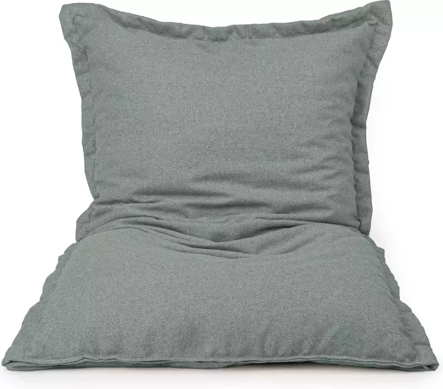 Parya HOME Drop & Sit Zitzak Duurzaam en van 100% Gerecyclede Petflessen Lichtgroen Waterafstotend 100x150cm Voor Binnen en Buiten