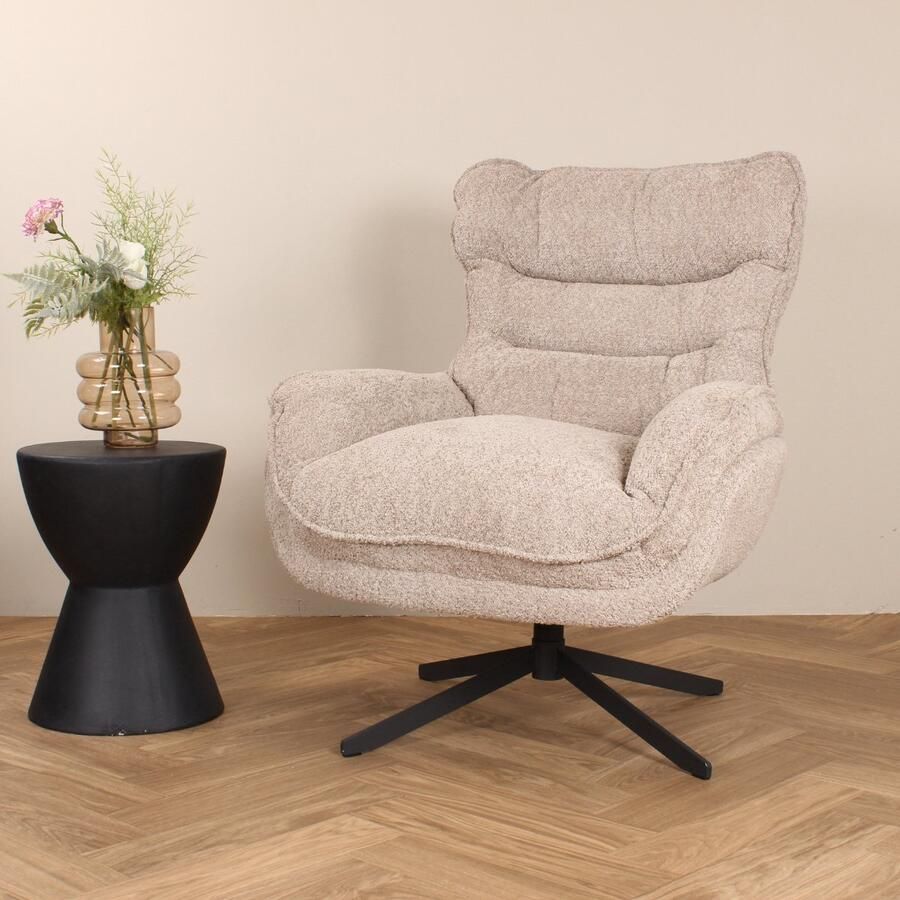 DS4U Artur draaifauteuil beige Showroommodel