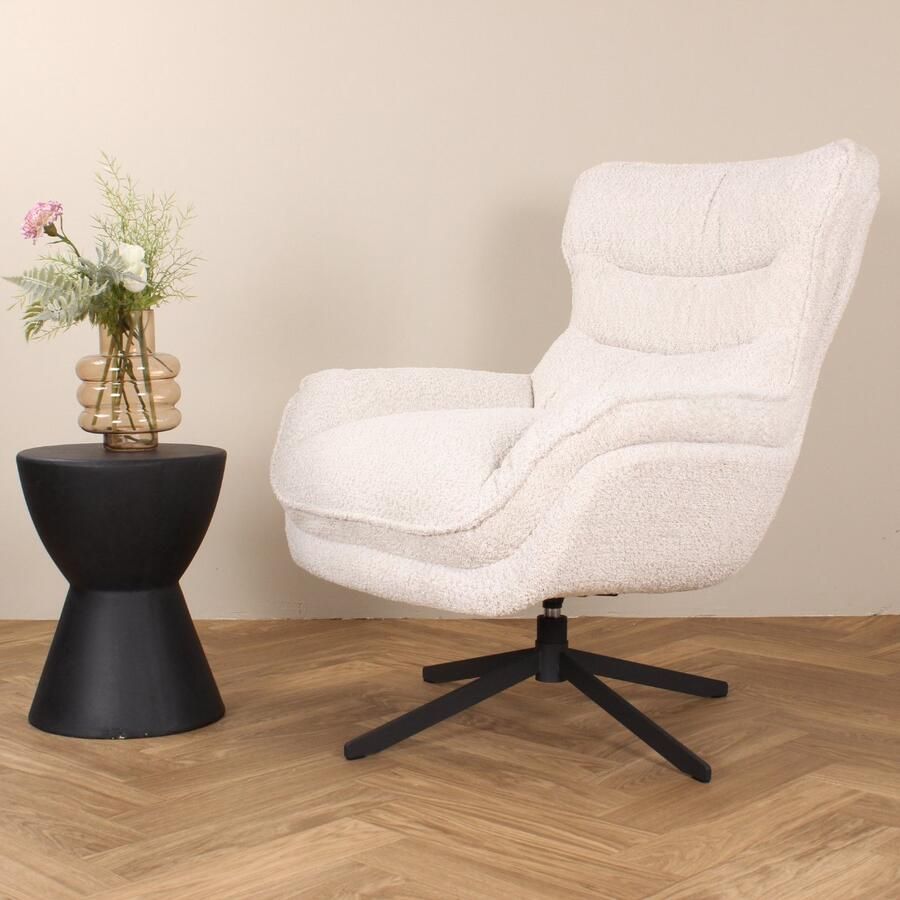 DS4U Artur draaifauteuil crème