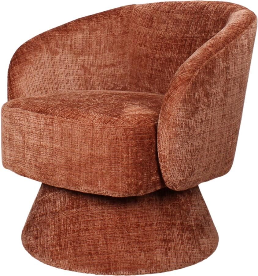 DS4U Kenny gestoffeerde fauteuil roestbruin