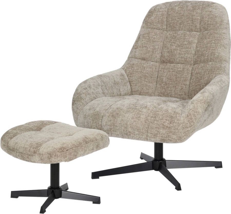 DS4U Gio draaifauteuil beige