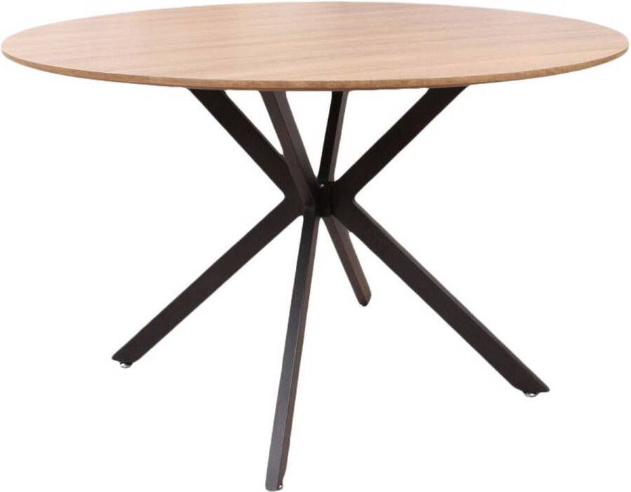 DS4U Julio eettafel MDF 120cm eiken