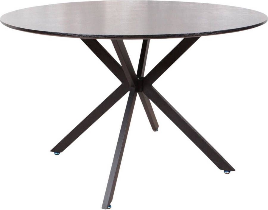 DS4U Julio eettafel MDF 120cm zwart - Foto 2