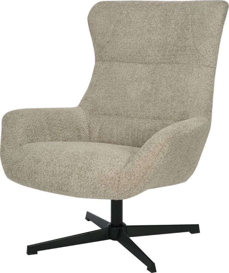 DS4U Luka draaifauteuil lichtbruin