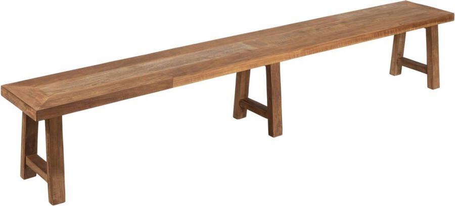 DTP Home Bench Monastery 47x220x35 cm 5 cm top with envelope recycled teakwood - Foto 1