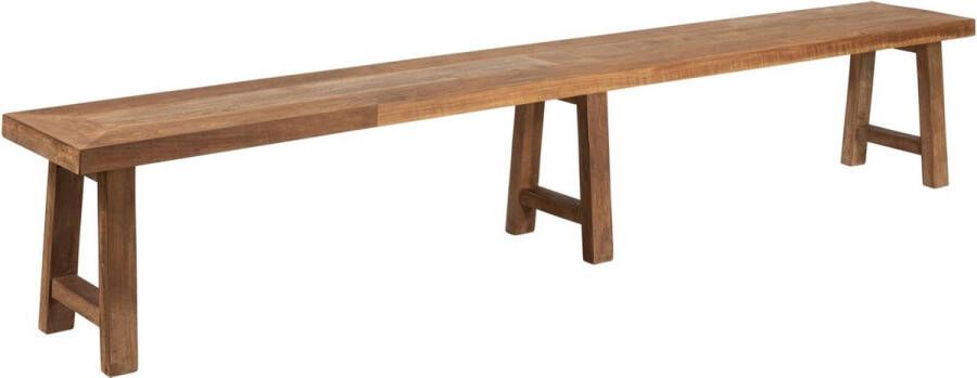 DTP Home Bench Monastery 47x250x35 cm 5 cm top with envelope recycled teakwood - Foto 1