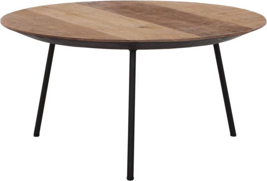 DTP Home Coffee table Jupiter large NATURAL 30xØ60 cm recycled teakwood - Foto 1