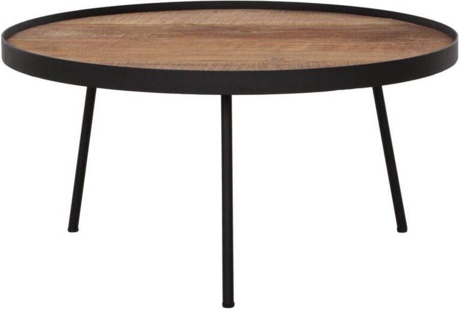 DTP Home Coffee table Saturnus large NATURAL 30xØ60 cm recycled teakwood - Foto 1