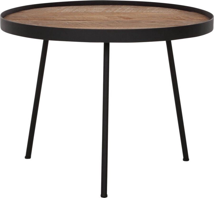 DTP Home Coffee table Saturnus medium NATURAL 37xØ50 cm recycled teakwood