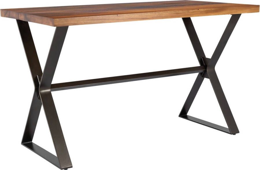 DTP Home Counter table Flare (Knock Down leg) 90x150x80 cm suar wood - Foto 2