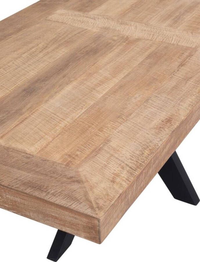 DTP Home Dining table Lincoln rectangular 77x220x100 cm recycled teakwood - Foto 1
