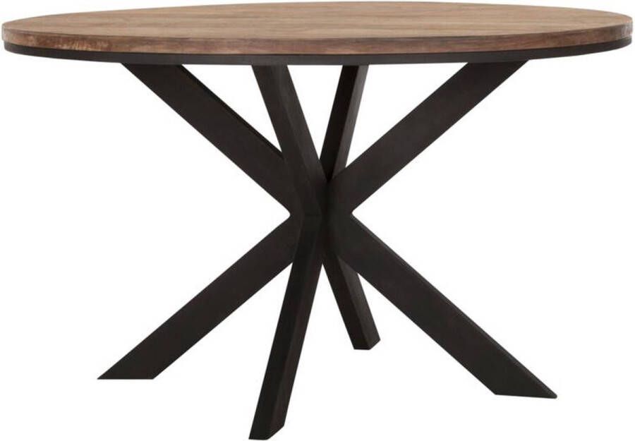 DTP Home Dining table Odeon round 78xØ130 cm recycled teakwood - Foto 1