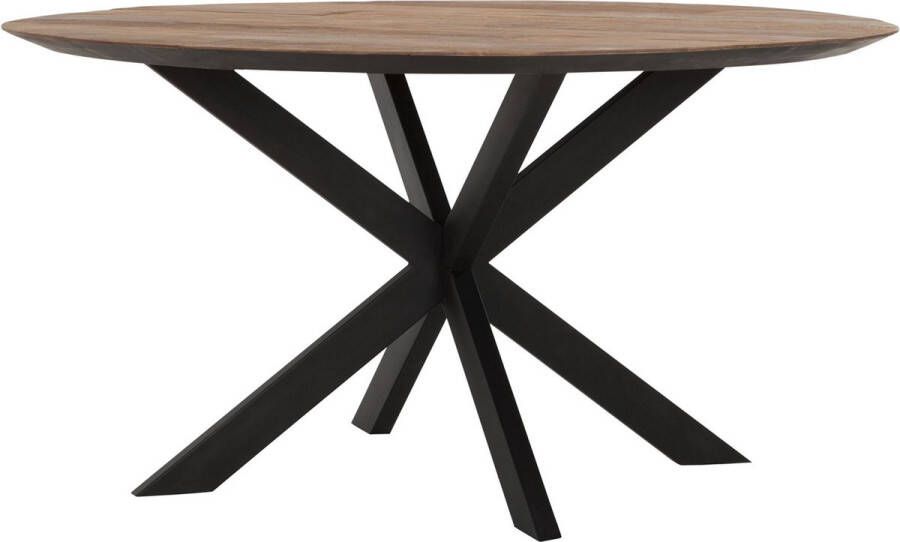 DTP Home Dining table Shape round 78xØ150 cm recycled teakwood