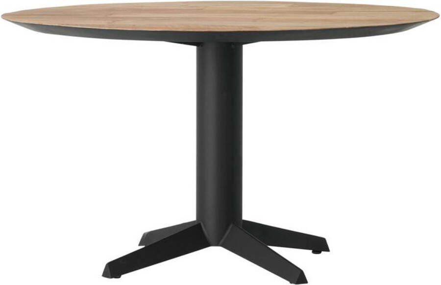 DTP Home Dining table Soho round 130 TEAKWOOD 76xØ130 cm recycled teakwood top
