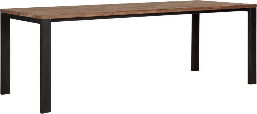 DTP Home Dining table Tracks 78x225x90 cm 3 cm recycled teakwood top - Foto 1
