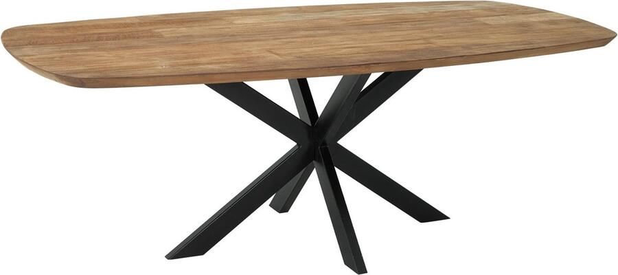 DTP Home Dining table Evo rectangular 240 TEAKWOOD 76x240x110 cm recycled teakwood