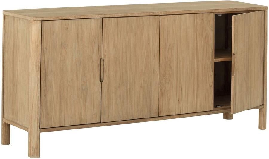 DTP Home Dresser Forte 4 doors 85x180x45 cm teakwood natural