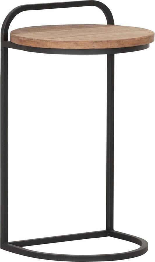 DTP Home Laptop table Soho TEAKWOOD 60xØ35 cm recycled teakwood top - Foto 2