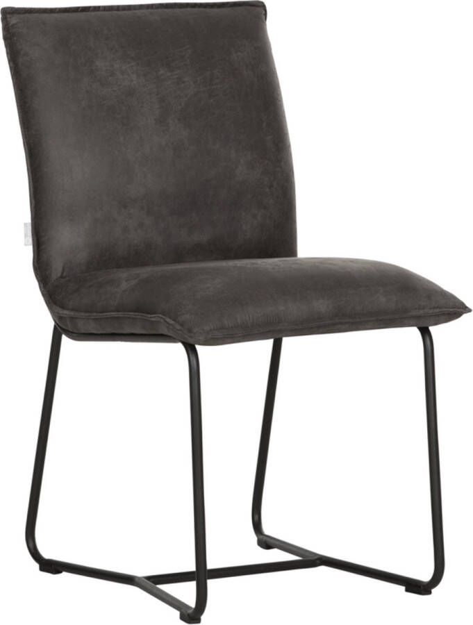 DTP Home Side chair Delaware 87x46x56 cm carlitto charcoal