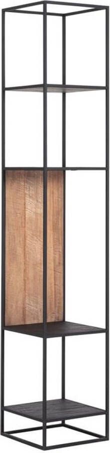 DTP Home TV wall element bookrack Cosmo small open racks 220x40x40 cm recycled teakwood - Foto 1