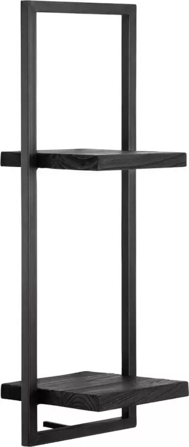 DTP Home Wandplank van zwart teakhout