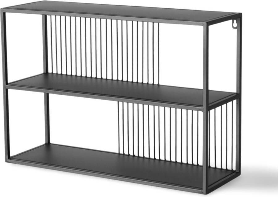 Dulaire Wandrek Modern Zwart Metaal