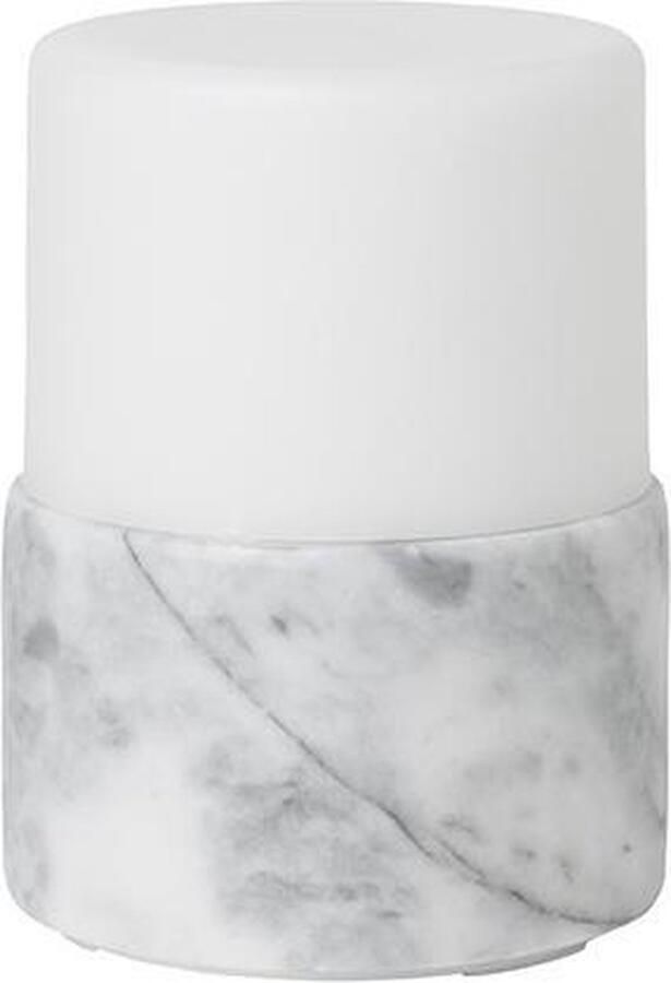 Duni Good Concept Led lampen Houders LED lamp Bright Marble 105 x Ø 75 mm 4 stuks