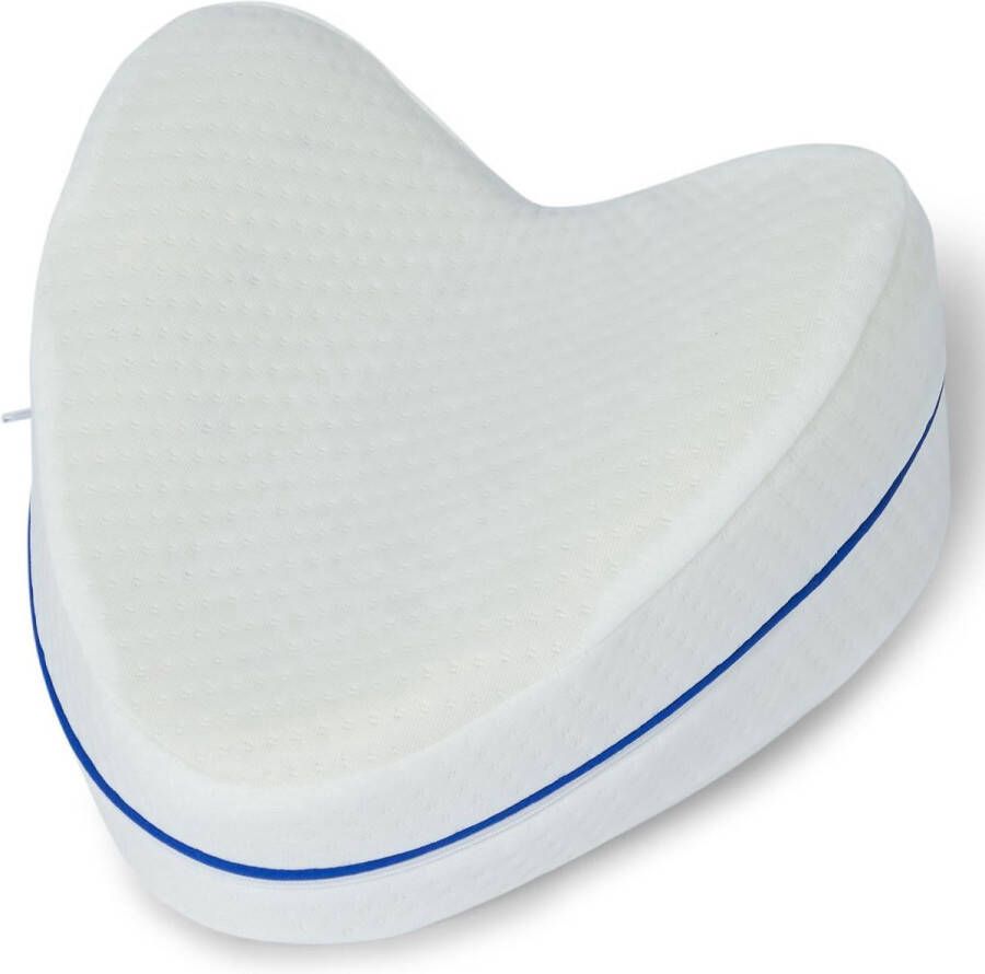 Dunimed Kniekussen Voor In bed Ergonomisch Kussen Kniekussen Voor Zijslapers Beenkussen Schootkussen Memoryfoam