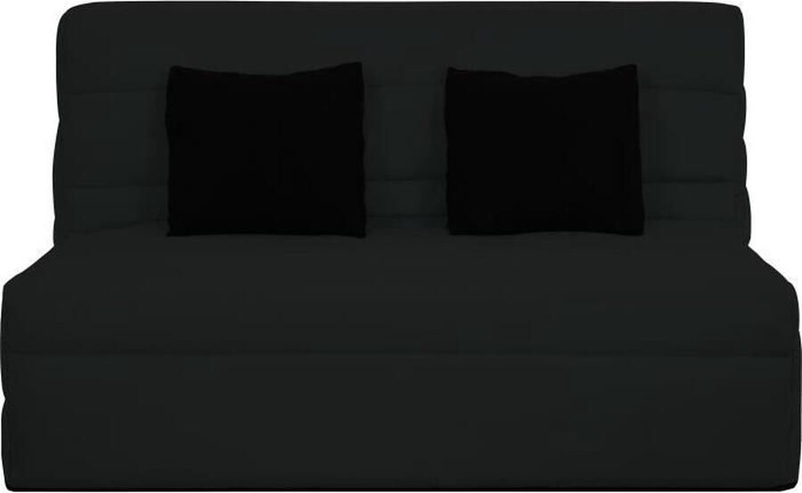 Dunlopillo BZ 2-zitsbank Zwart ReVEUR