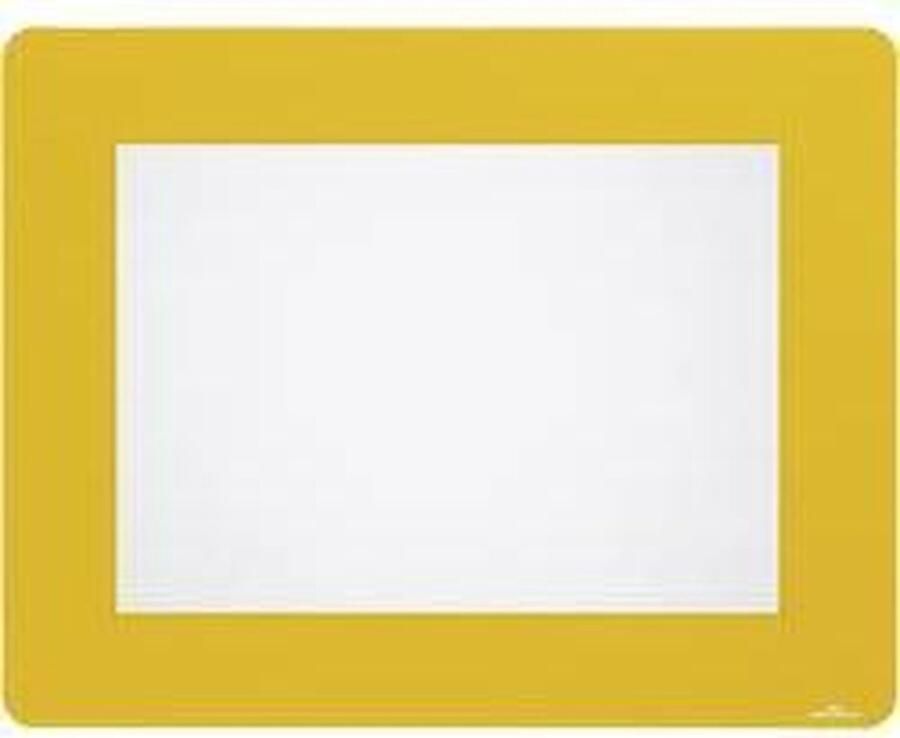 Durable 180804 Vloermarkeringsvenster A4 verwijderbaar Geel 10 stuk(s) (b x h) 401 mm x 314 mm