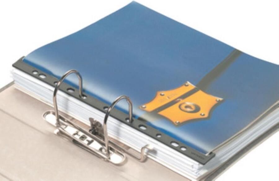 Durable Ordnungsschiene 293501 DIN A4 max. 150Bl. sw 50 St. Pack