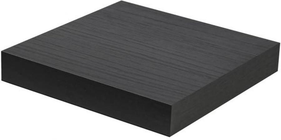Duraline XL4 Floating Wall Shelf Black Oak 23.5x23.5x3.8cm