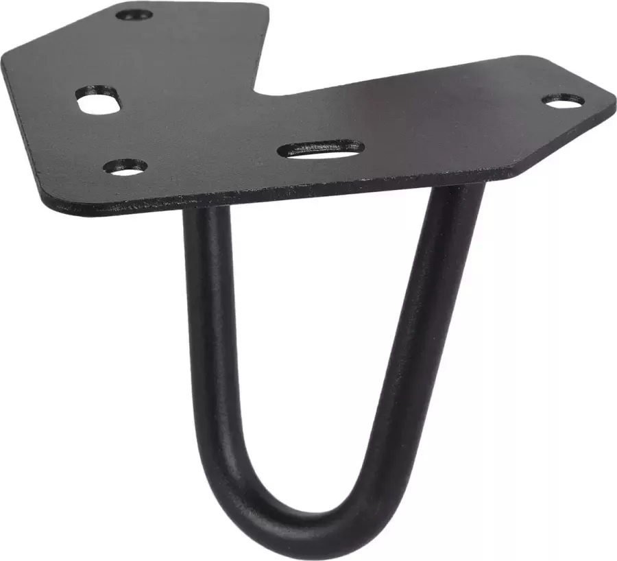 Duraline Meubelpoot Hairpin-poot Staal 10cm Mat Zwart 4pp
