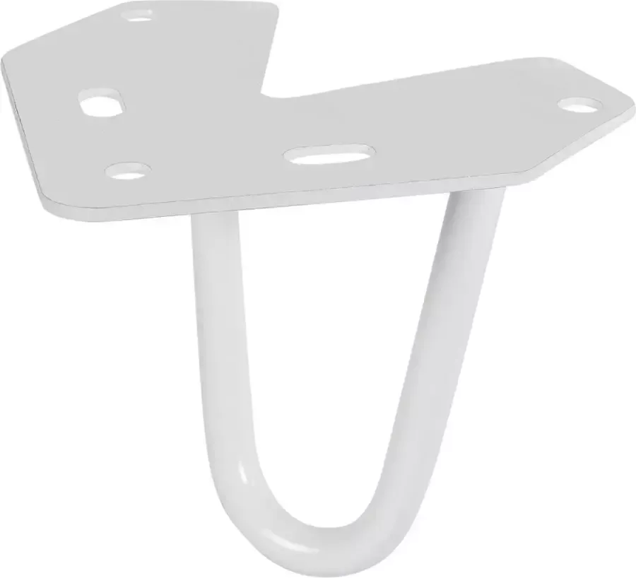 Duraline Meubelpoot Hairpin-poot Staal 10cm Wit 4pp