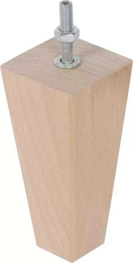Duraline Meubelpoot Vierkant Beuken Hout met FSC Keurmerk 12 5cm