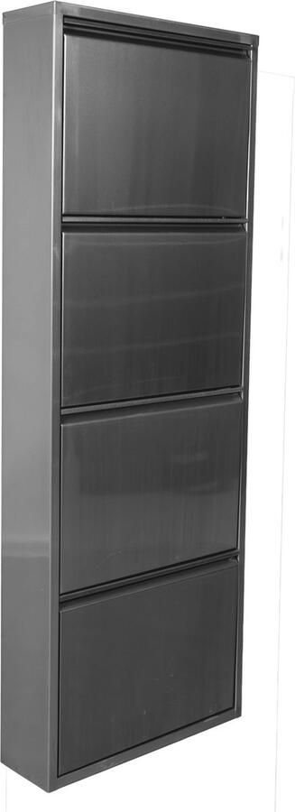Dutch furniture Schoenenkast Met 4 Laden Transparant